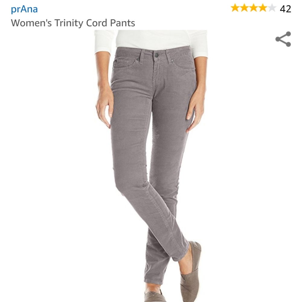Prana Corduroy Pants